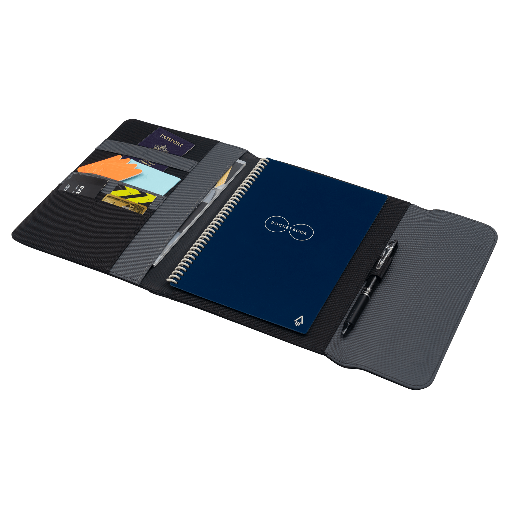 Funda Folio Rocketbook Capsule II Carta Negro-5