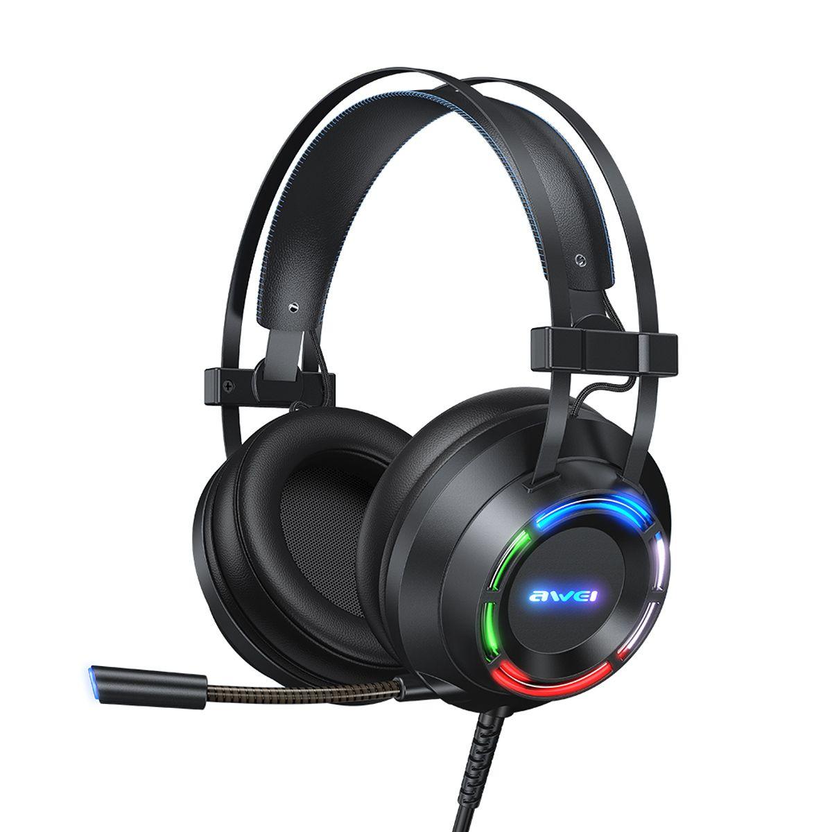 Audifonos Gamer Awei GM-2 Over Ear Bluetooth Negro-0