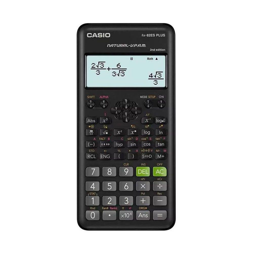 Calculadora Cientifica Casio FX 82ES PLUS 2da edicion Negra-0