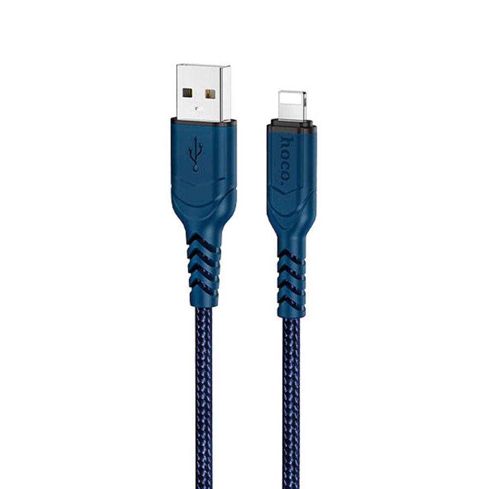 Cable Hoco X59 Victory USB A Lightning Azul-1