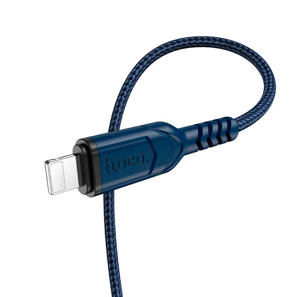 Cable Hoco X59 Victory USB A Lightning Azul-2