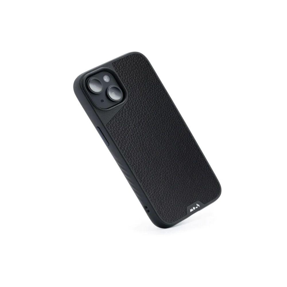 Carcasa Mous Limitless para iPhone 14 Cuero Negro-1