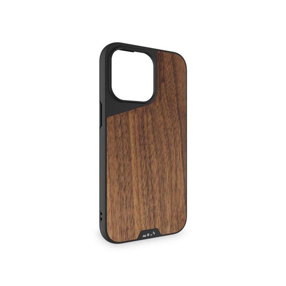 Carcasa Mous Limitless para iPhone 13 Pro Madera de Nogal-1