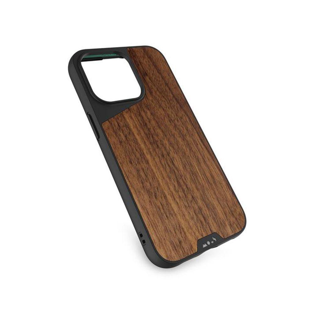 Carcasa Mous Limitless para iPhone 13 Pro Madera de Nogal-2