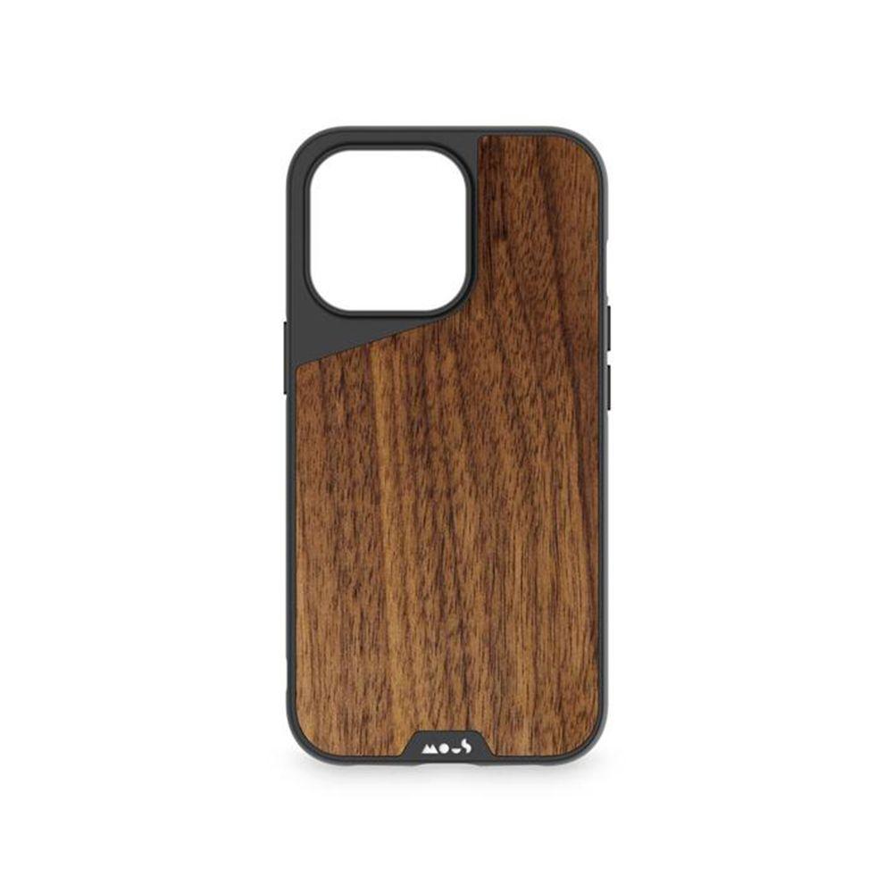 Carcasa Mous Limitless para iPhone 13 Pro Madera de Nogal-4
