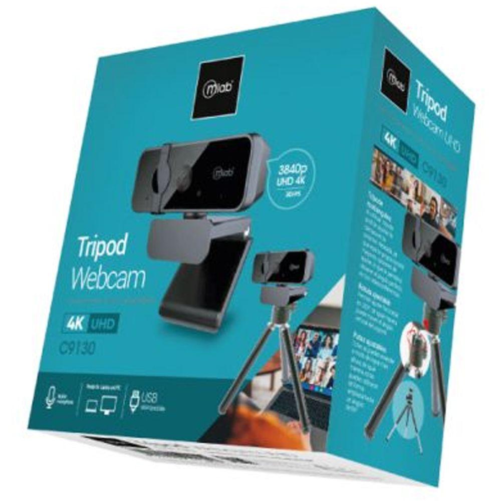 Webcam MLab C9130 4K Ultra HD con Trípode USB 2.0-9