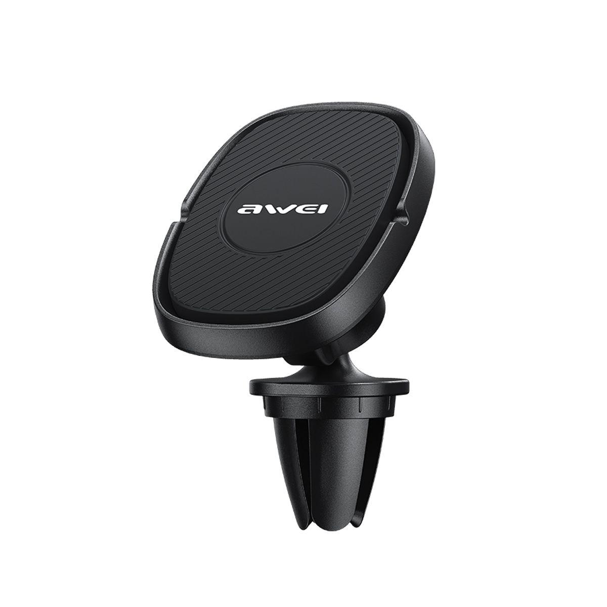 Soporte para Auto Awei X21 Magnetico para rejilla Negro-2