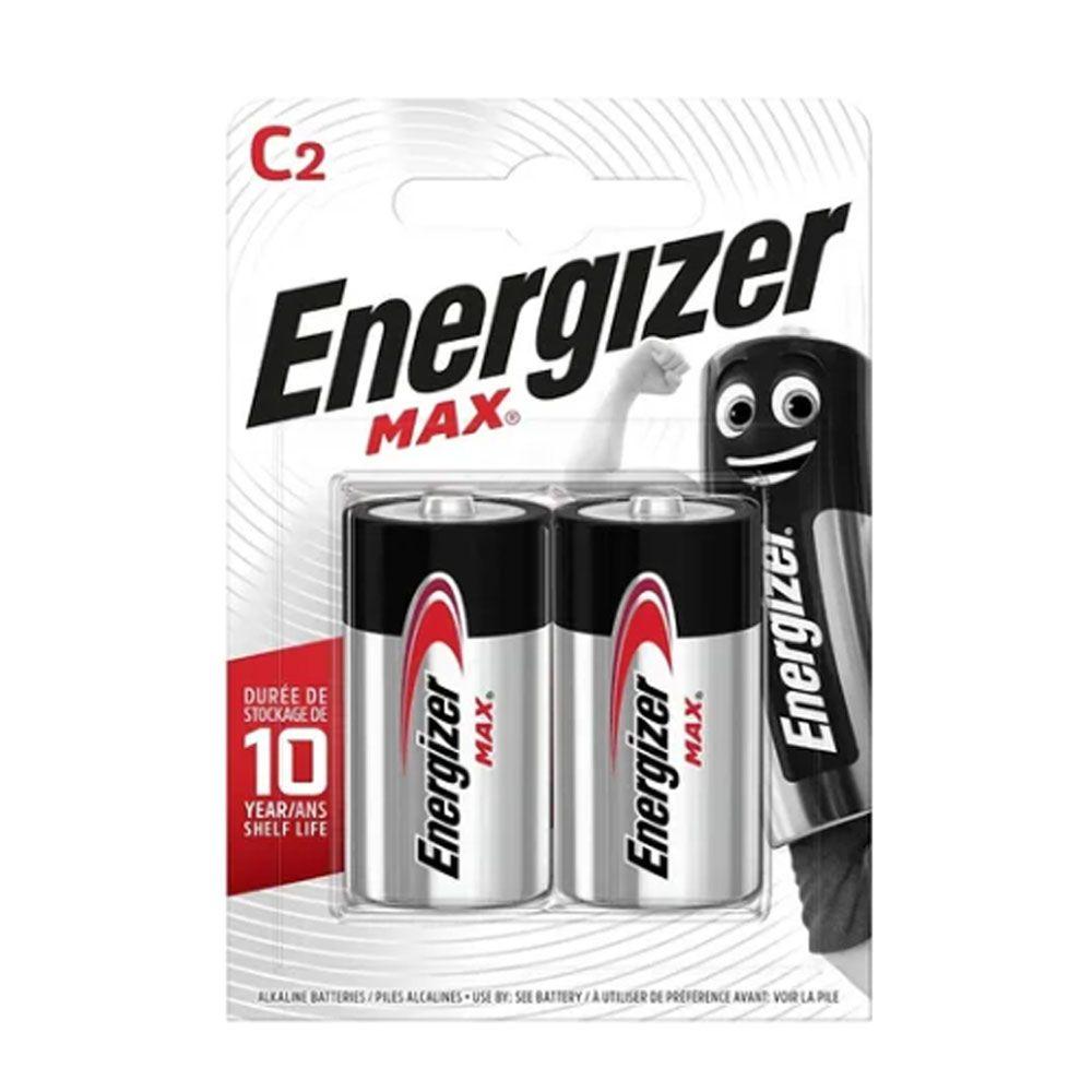 Pack de pilas Energizer Max E93BP2 C x2 unidades-0