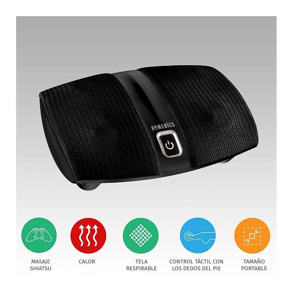 Masajeador para Pies Homedics Shiatsu con calor Gris-1