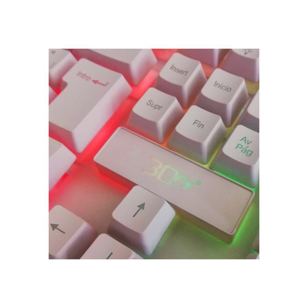Kit Gamer 3DFX Gamingirl Mouse Audífonos Teclado Mouse Pad-7