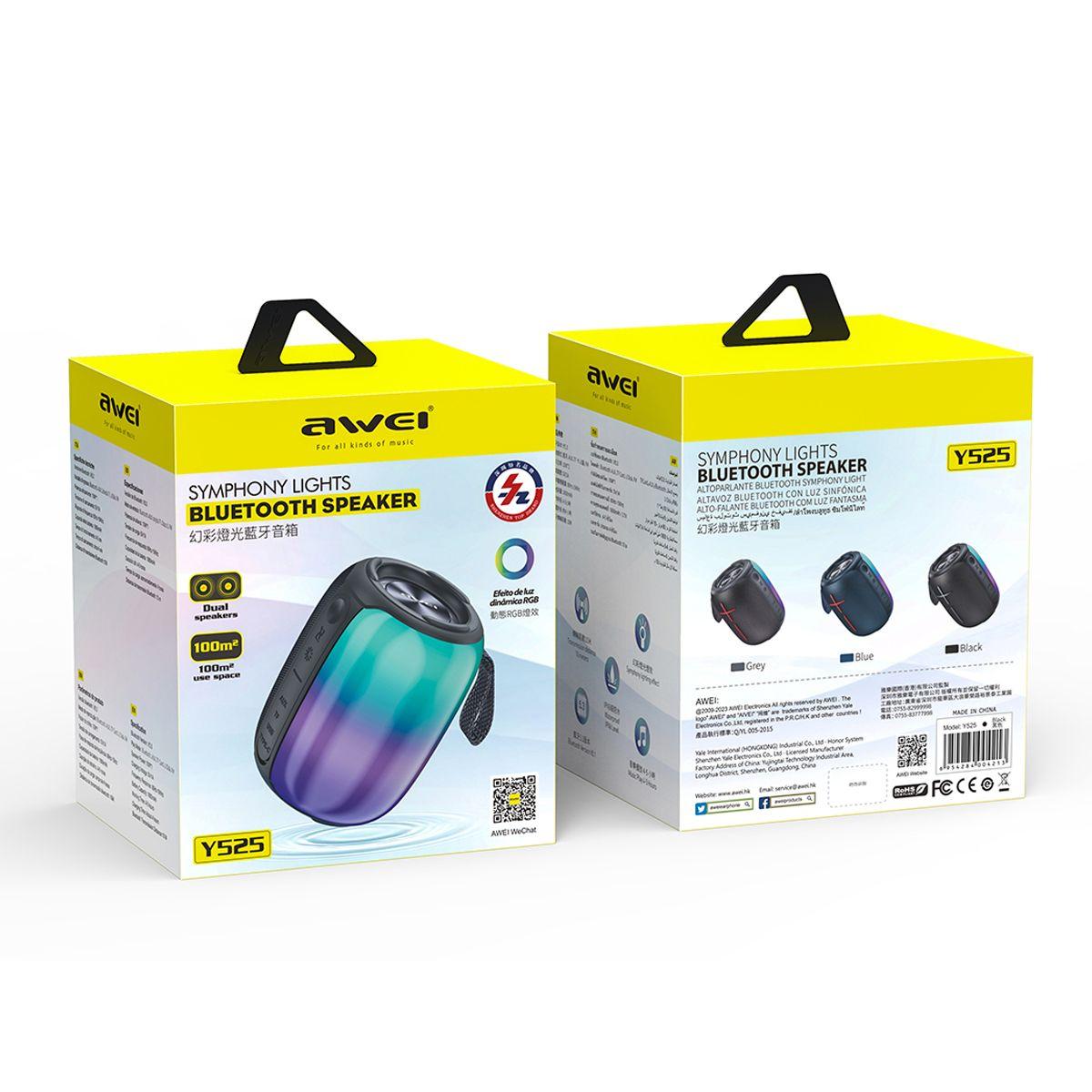 Parlante Awei Y525 Bluetooth Negro-1