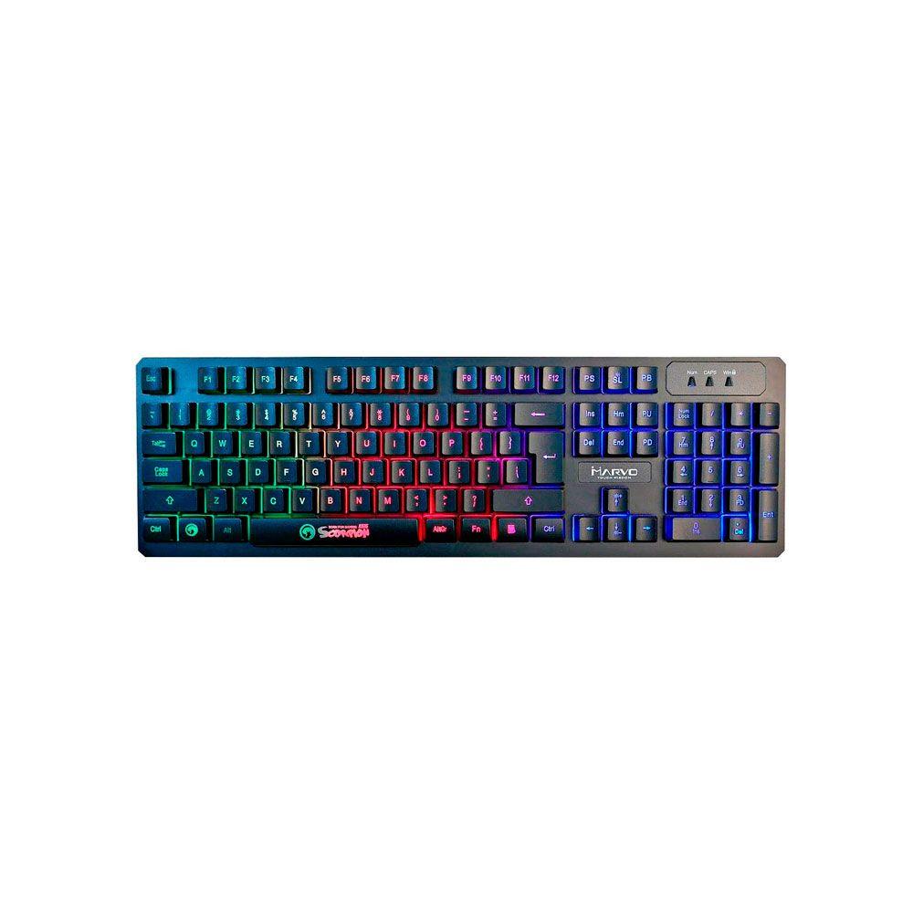 Teclado Gamer Marvo K616 Scorpion USB Negro-0