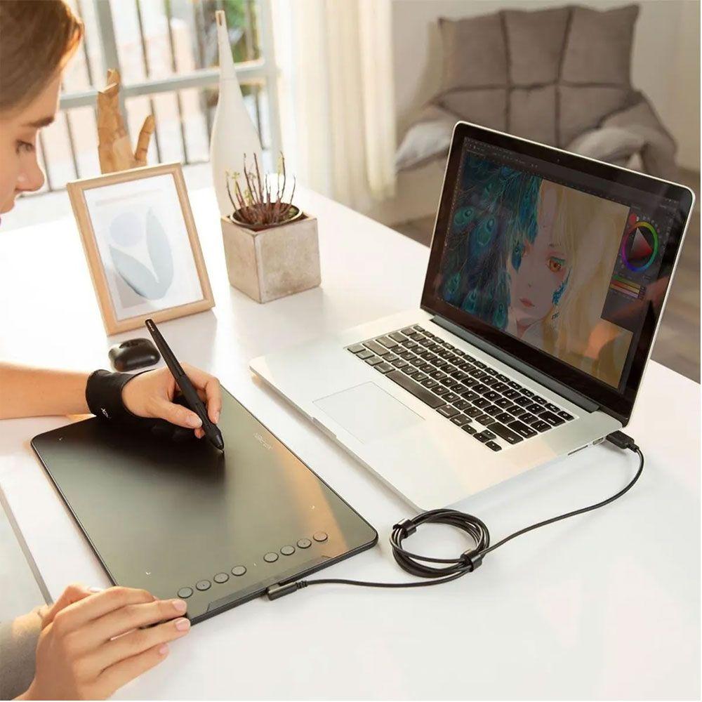 Tableta grafica digitalizadora XP Pen Deco 01 V2 25 X 15.8cm-3