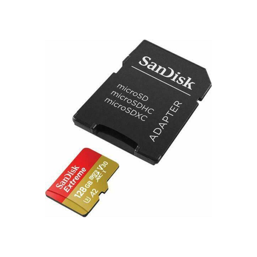 Tarjeta memoria SanDisk Extreme 128GB microSD 4K A2-2