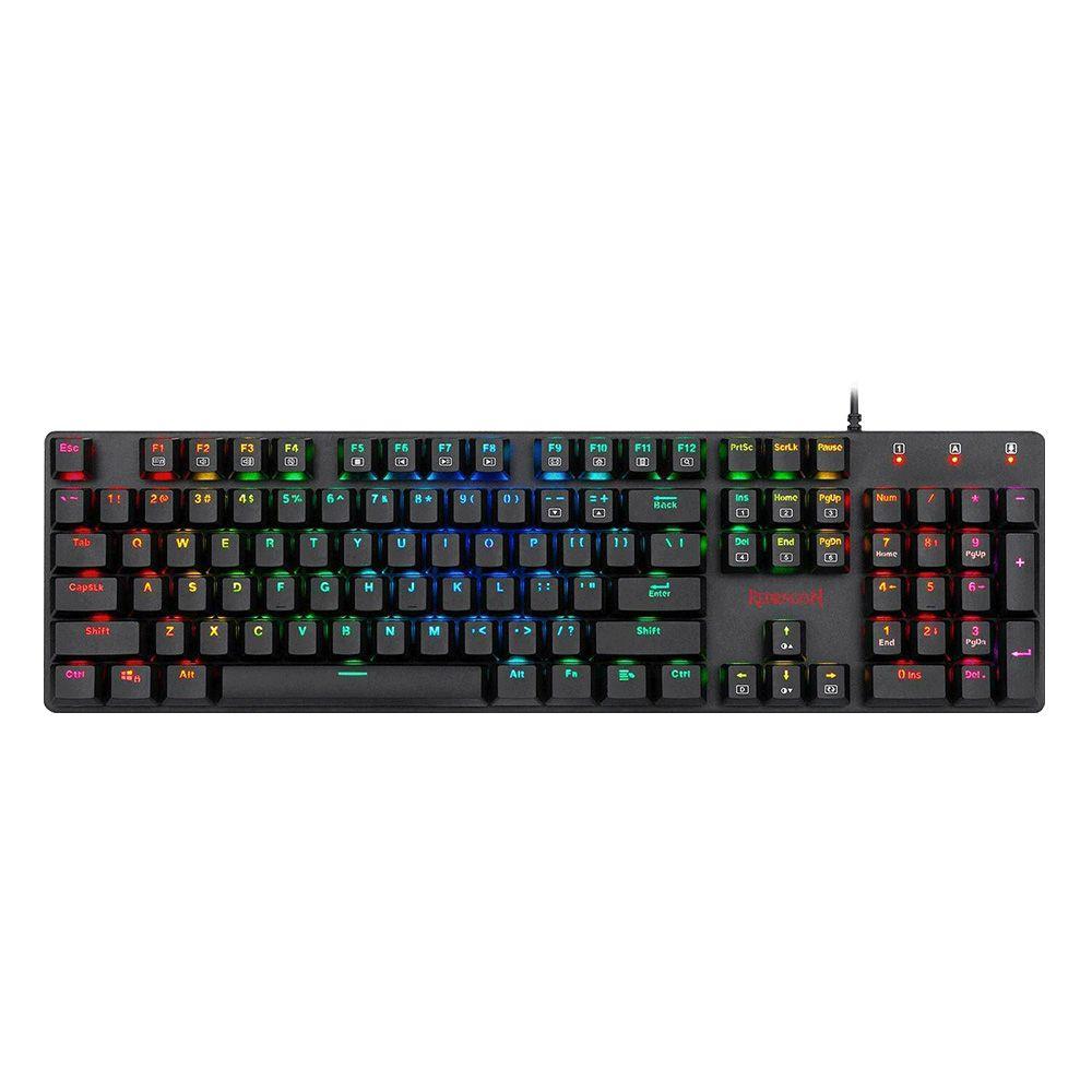 Teclado Gamer Mecánico Redragon Shrapnel K589 RGB Negro-0