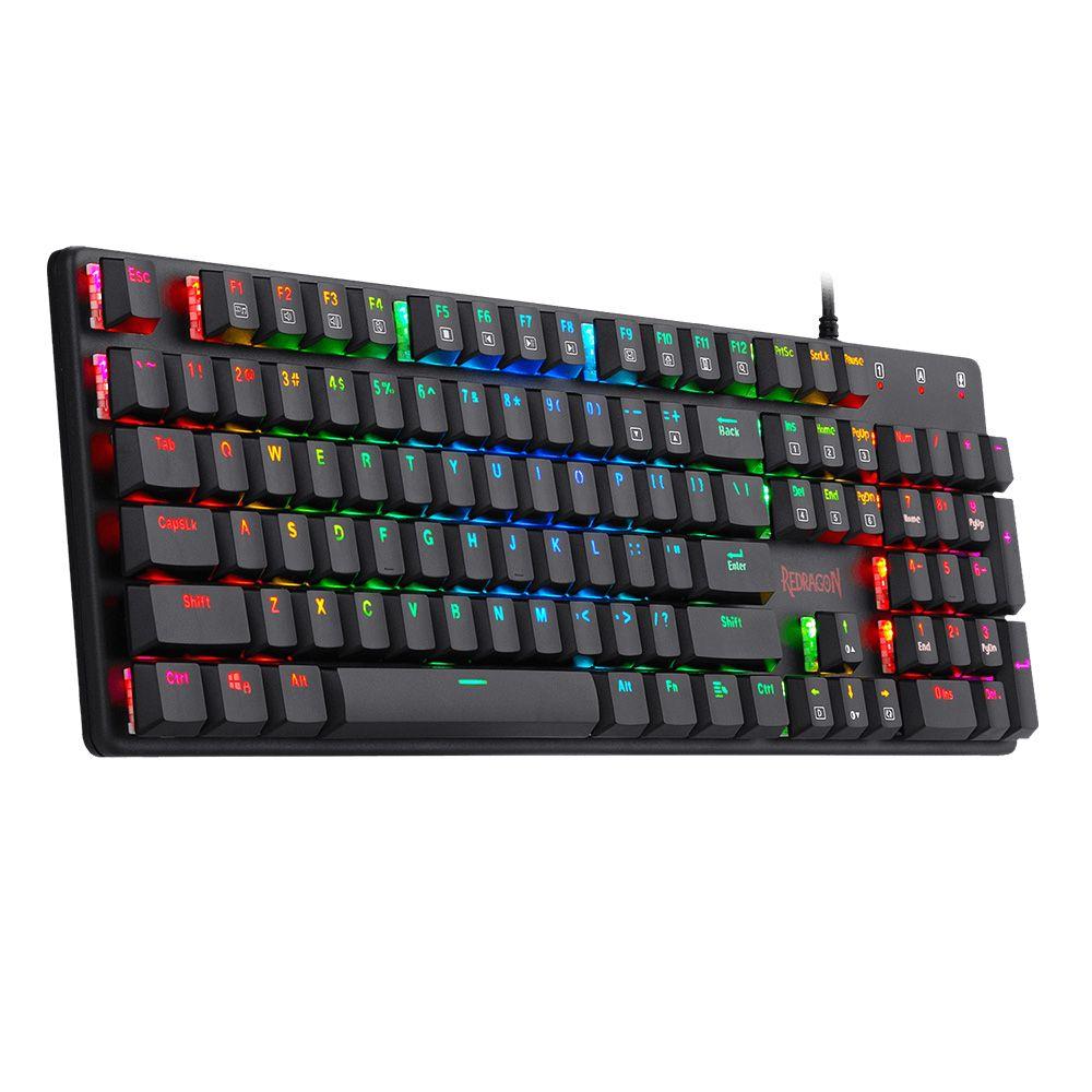 Teclado Gamer Mecánico Redragon Shrapnel K589 RGB Negro-6