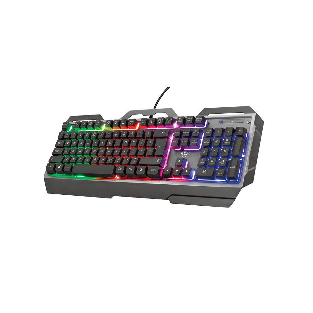 Teclado Gamer Trust GXT 856 Torac iluminado PC PS4 Xbox One-0