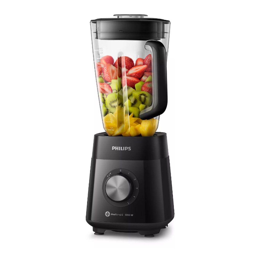 Licuadora Philips HR2240/90  1200 W 3L Negro-5