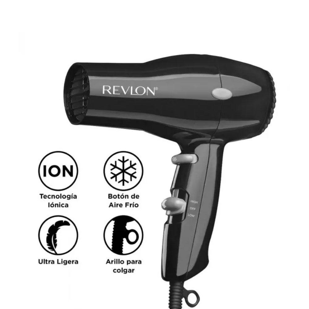 Secador de pelo Revlon 5260N ionico Negro-1