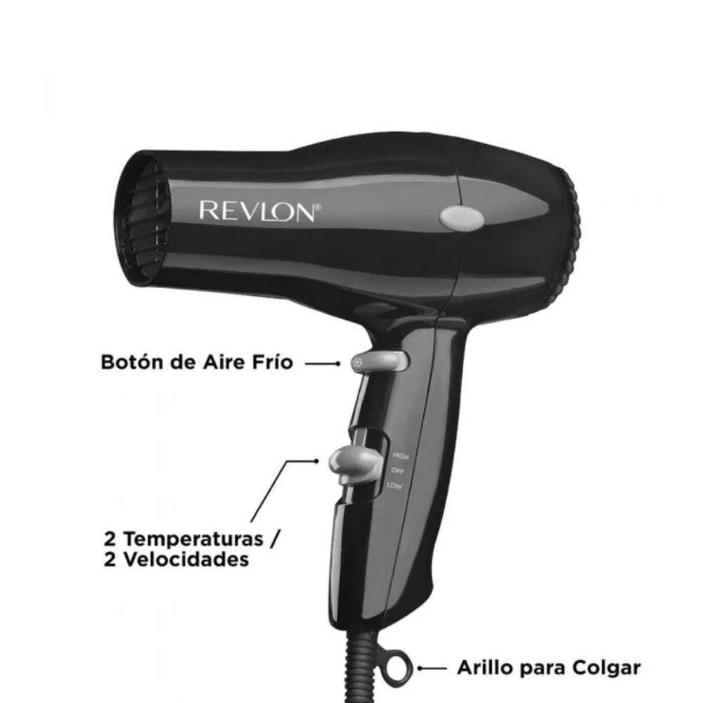 Secador de pelo Revlon 5260N ionico Negro-3