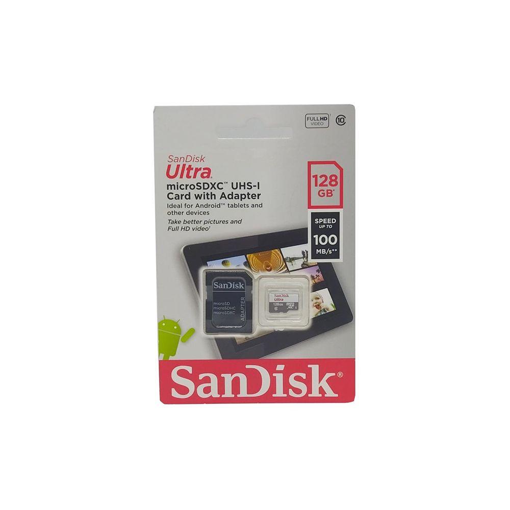Tarjeta de memoria SanDisk Ultra 128GB Clase 10 microSDXC-2