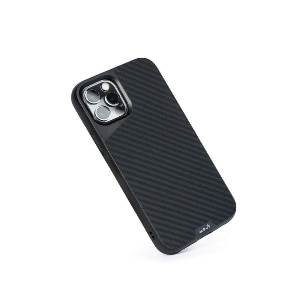 Carcasa Mous Limitless para iPhone 12/12 Pro Fibra de Carbon-1