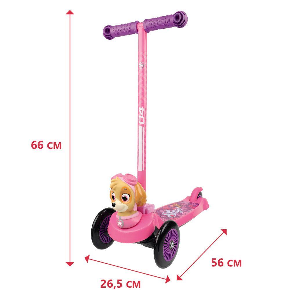 Scooter para niños 3D Paw Patrol Skye 3 ruedas-1