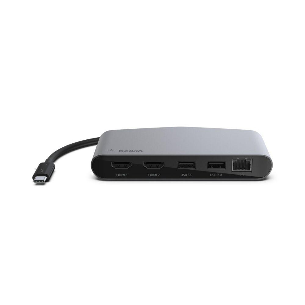 Hub Belkin Thunderbolt 3 a Dock Mini HD Gris-1