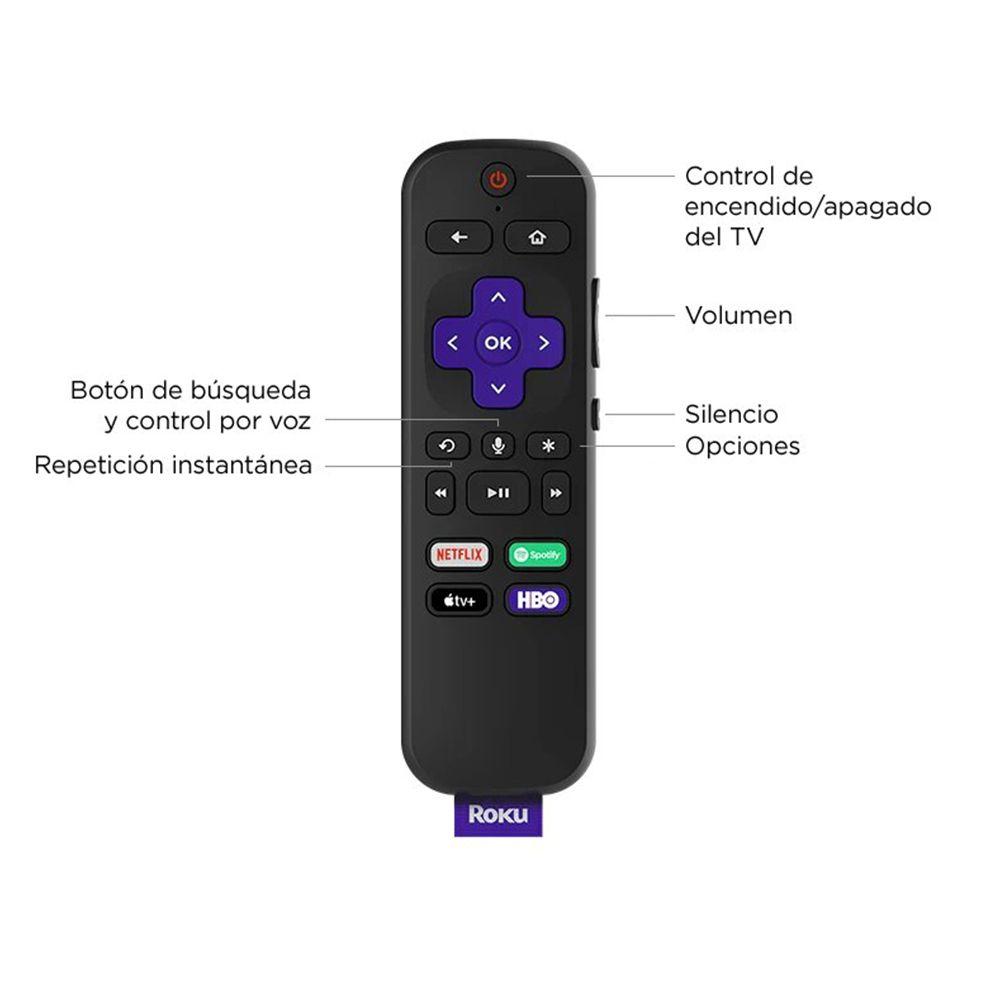 Roku Streaming Stick+ HD 4K HDR para media Streaming-2