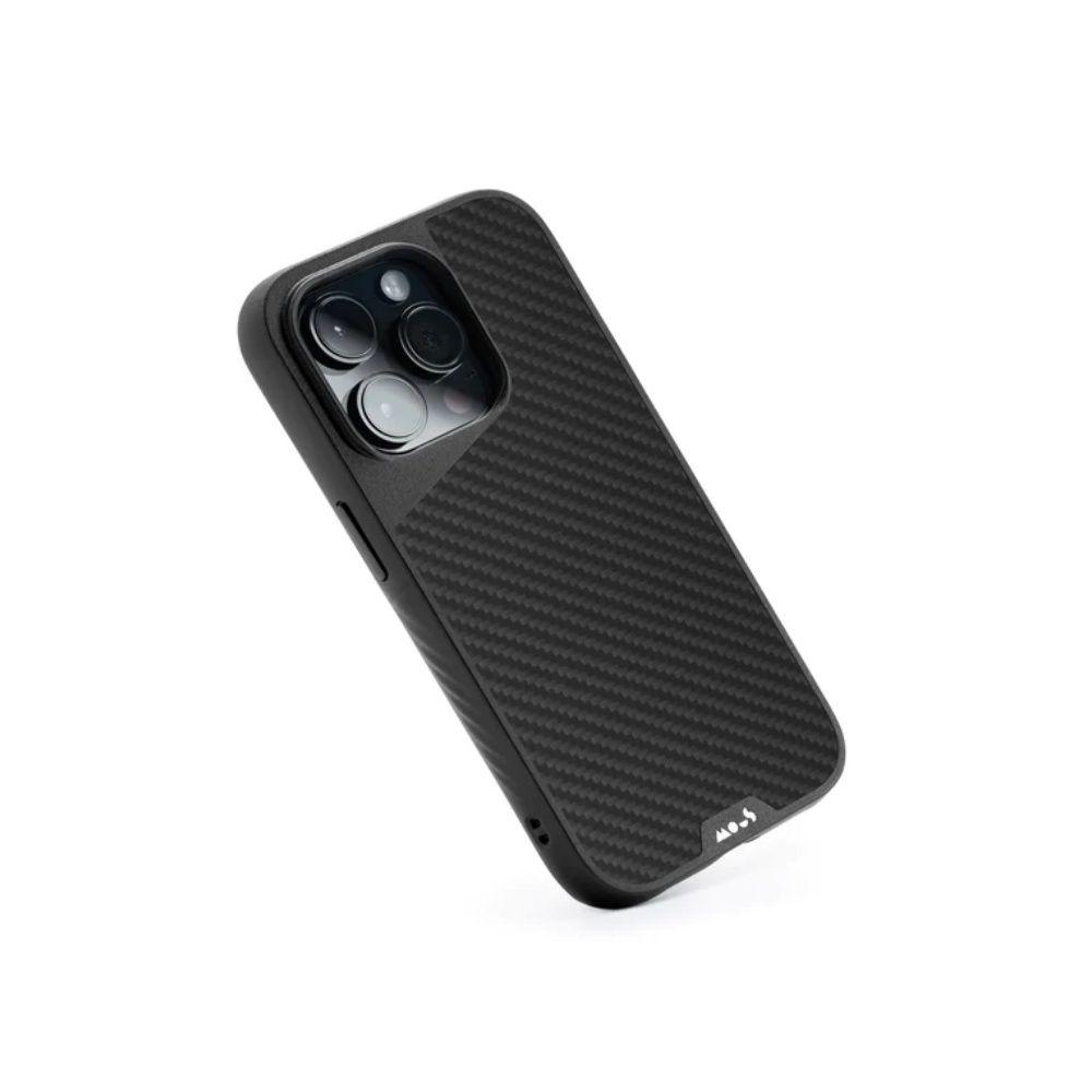 Carcasa Mous Limitless para iPhone 14 Pro Fibra de carbon-1