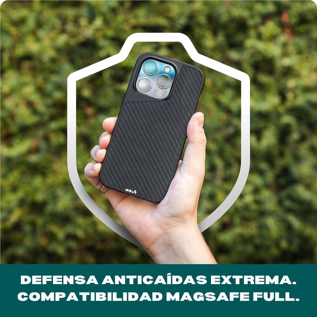 Carcasa Mous Limitless para iPhone 14 Pro Fibra de carbon-5