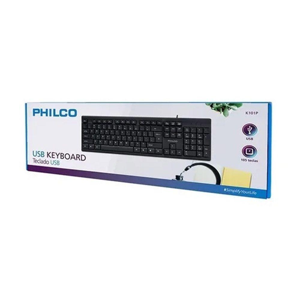 Teclado Philco CK101 USB 1.35m Negro-5