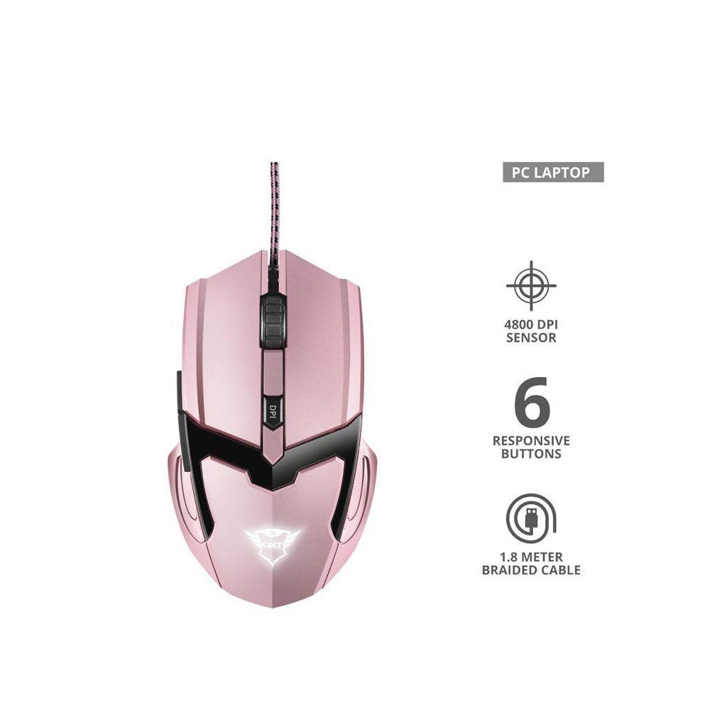 Mouse Gamer Trust GXT 101 4800 DPI con cable-8