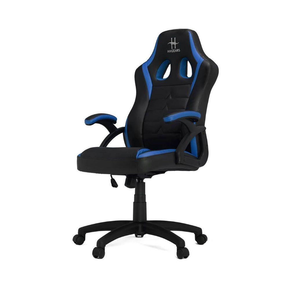 Silla Gamer HHGears SM115 BBL Negra y Azul-0