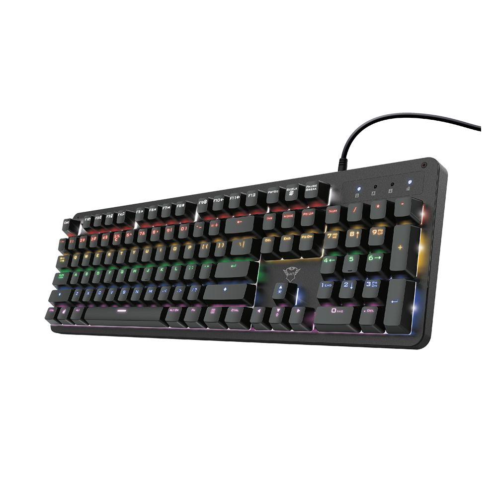 Teclado Gamer Mecanico Trust GXT 863 Mazz PC PS4 Xbox-5
