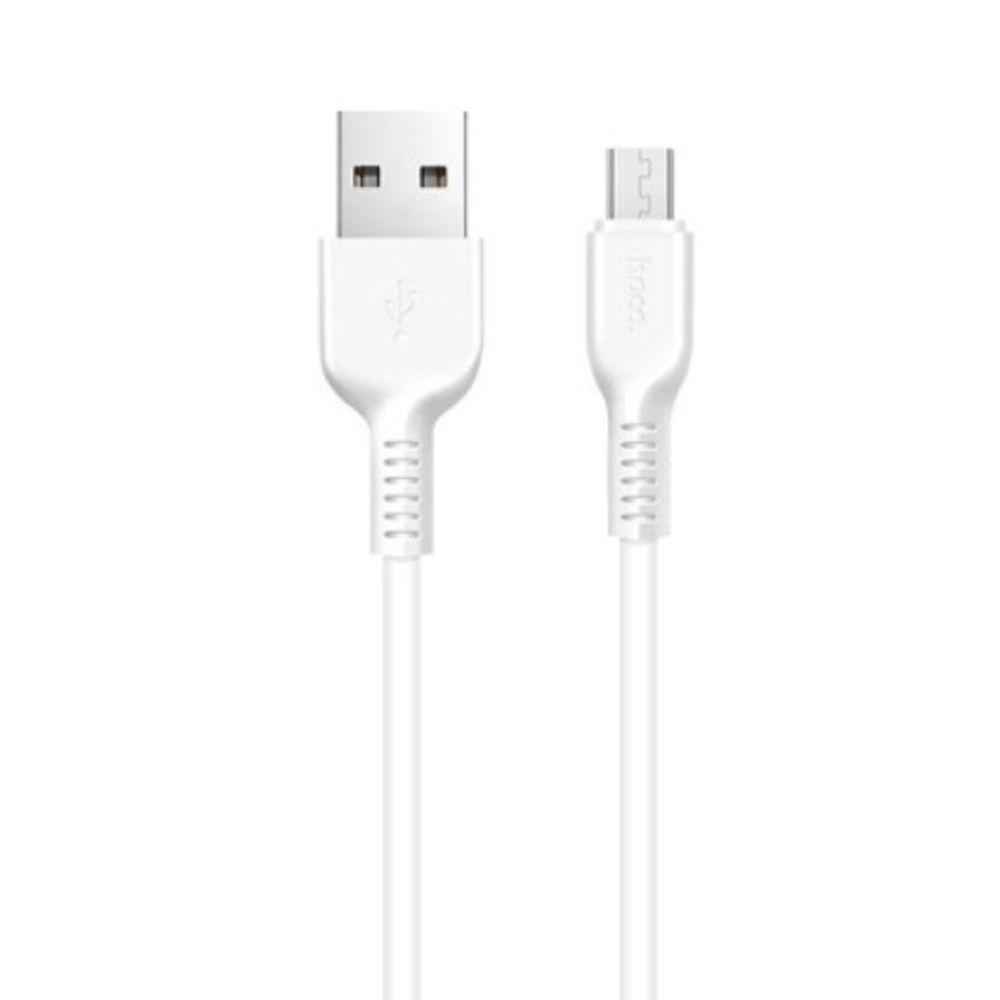 Cable Hoco X20 Flash Micro USB 1m Blanco-0