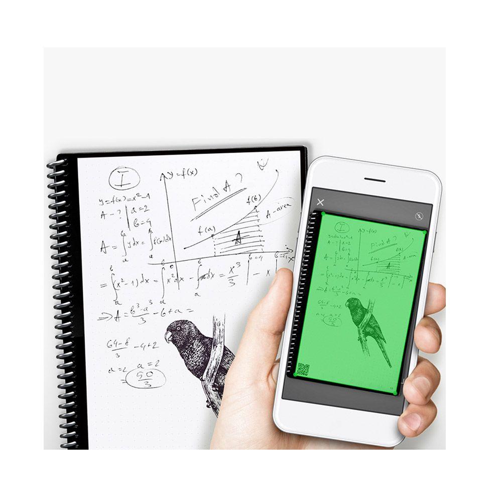 Cuaderno Inteligente Rocketbook Core Executive Scarlet Sky-3