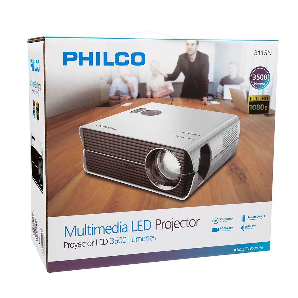 Proyector Led Philco 3115N 3500 Lumenes Gris-9