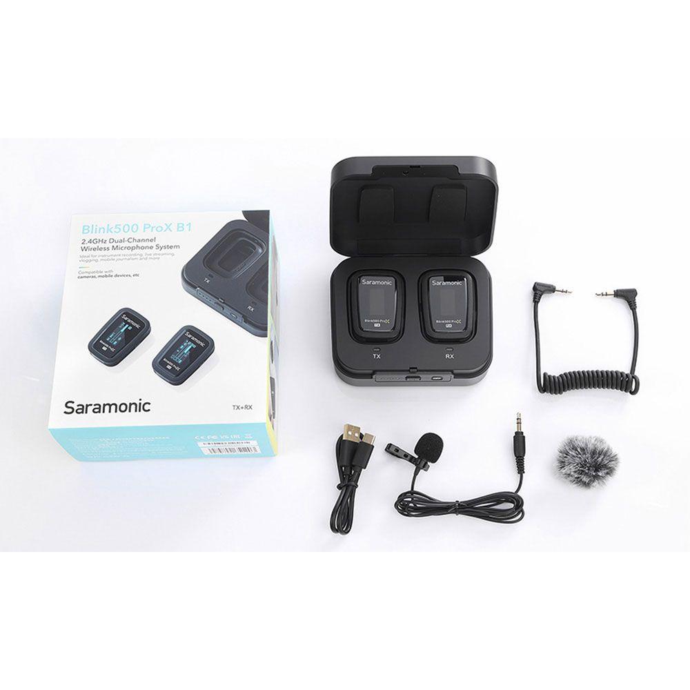 Micrófono lavalier Inalámbrico Saramonic Blink 500 Pro X B1-4