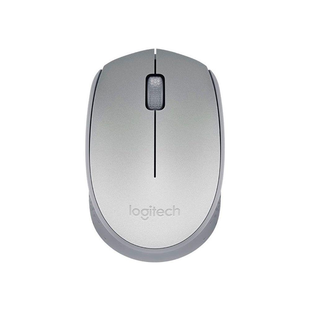 Logitech Mouse inalámbrico Wireless M170 Plateado - Logitech-0
