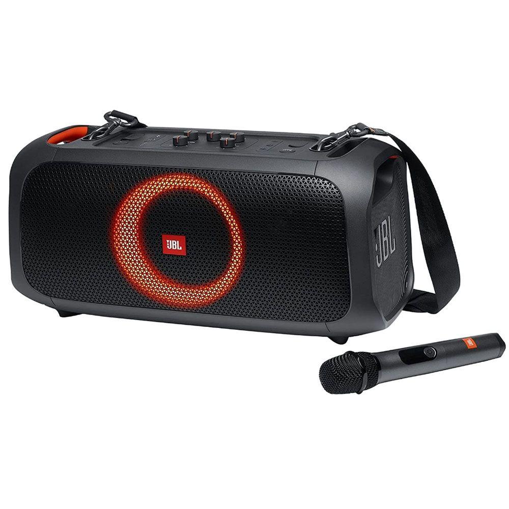 Parlante JBL Partybox On The Go Bluetooth 100W IPX4 Negro-0