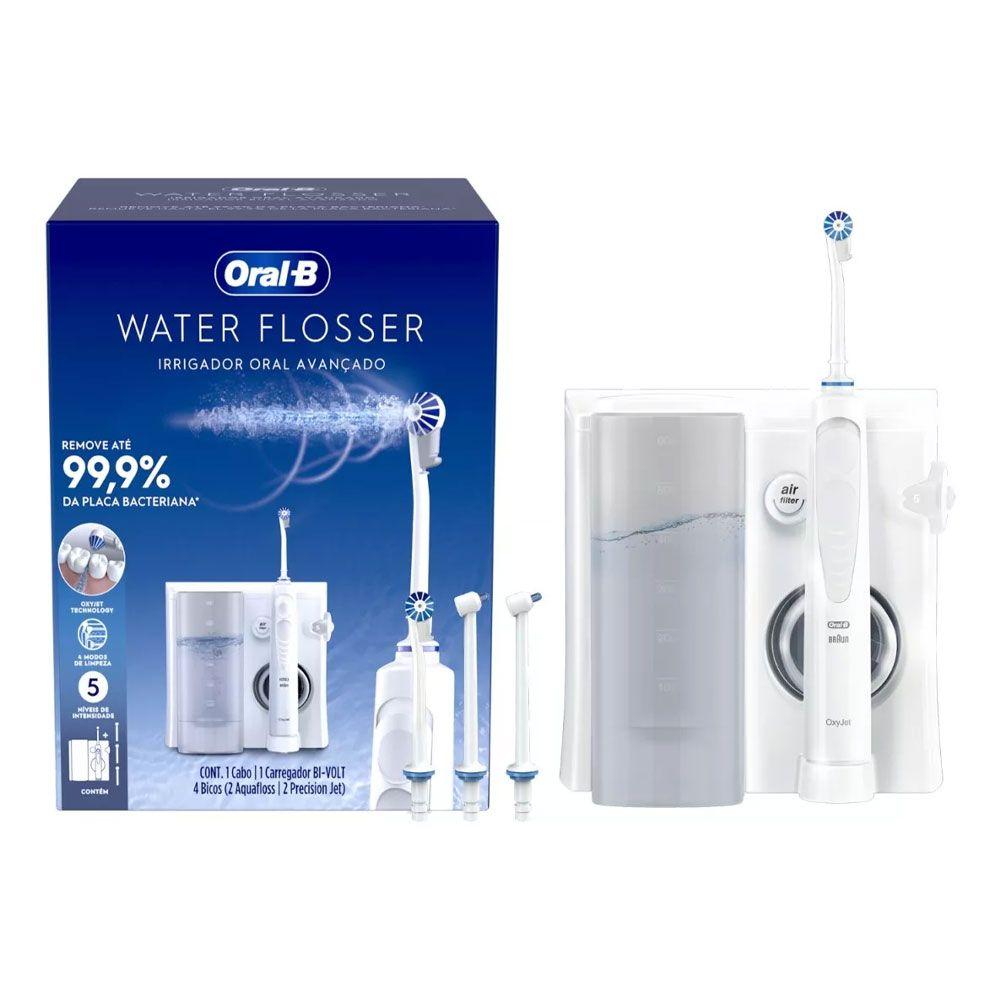 Irrigador Bucal Oral B Water Flosser 4 Boquillas-0