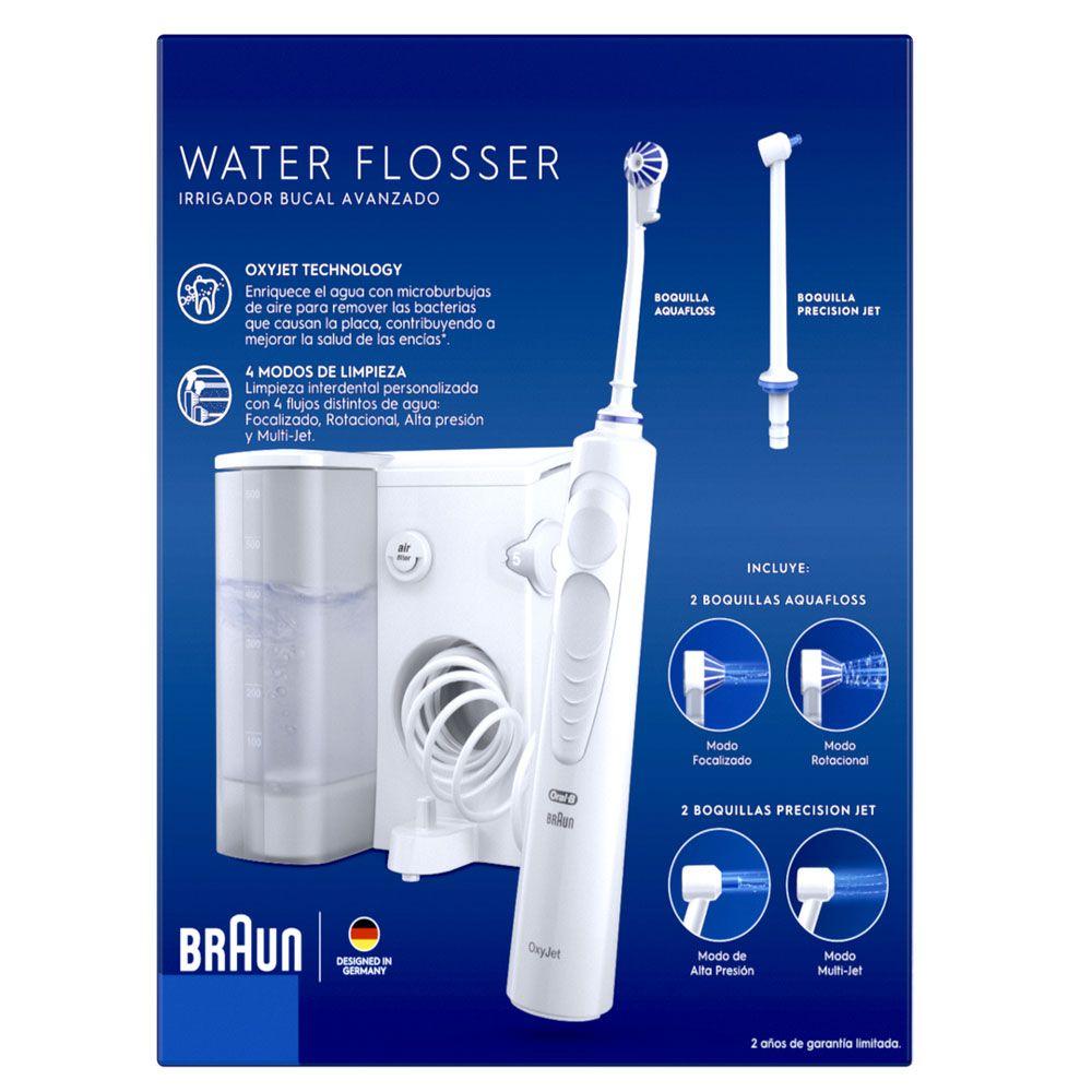 Irrigador Bucal Oral B Water Flosser 4 Boquillas-1
