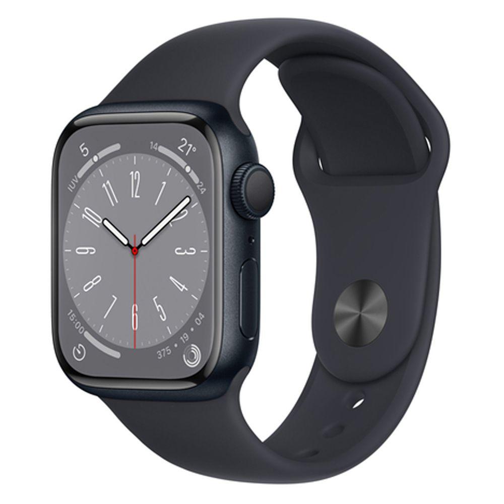 Apple Watch S8 GPS 41 mm Correa deportiva medianoche-9