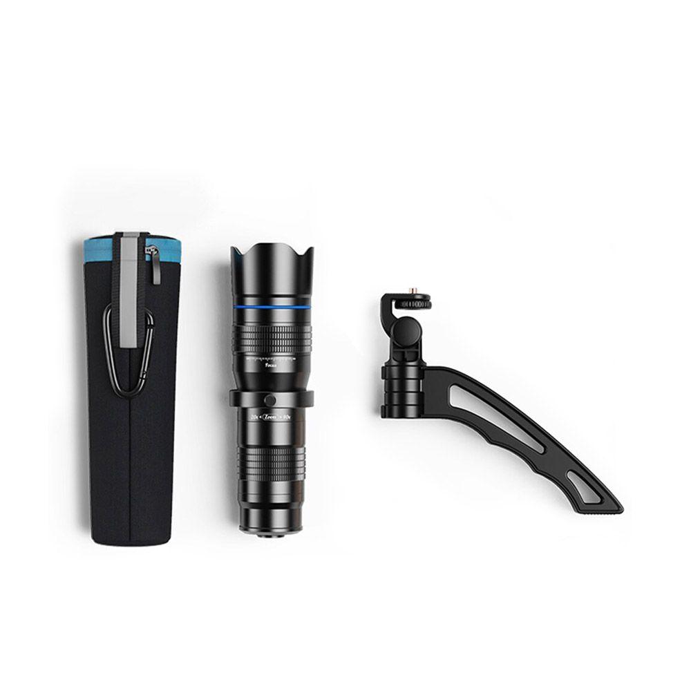 Lente con zoom Apexel para cámara de teléfono con tripode-5