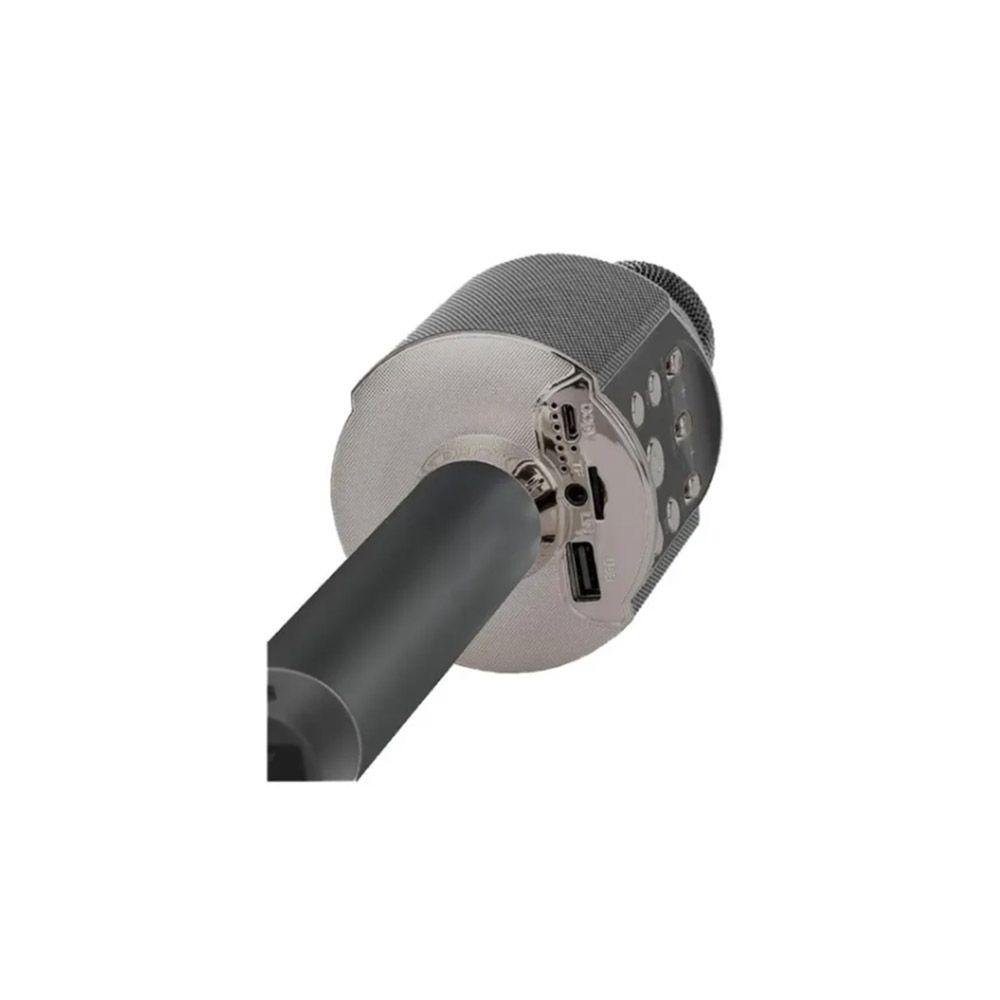 Micrófono Karaoke Mlab Lil Voice 2 con bluetooth Negro-7