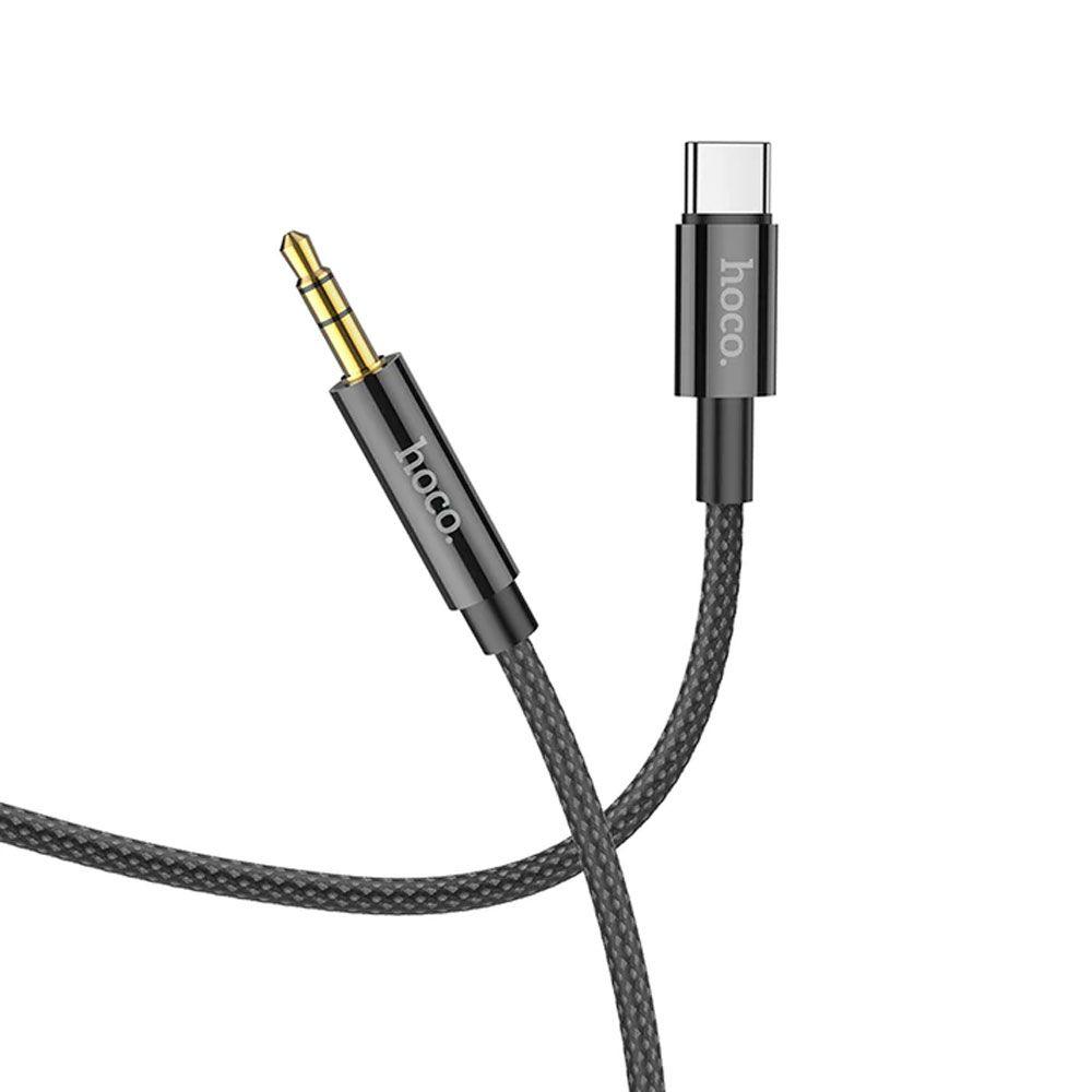 Adaptador de Audio Hoco UPA19 Tipo C a 3.5mm Negro-0