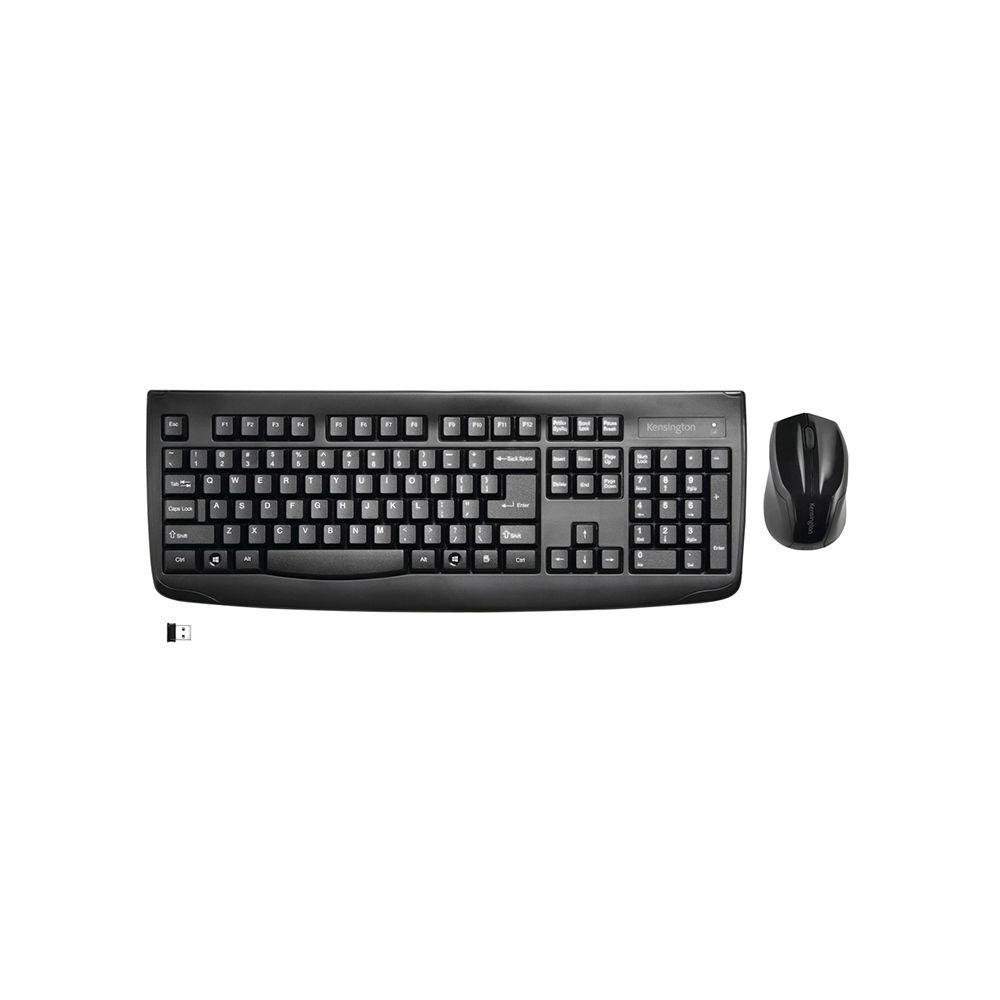 Combo Teclado Y Mouse Kensington Pro Fit 2.4 Ghz Negro-0