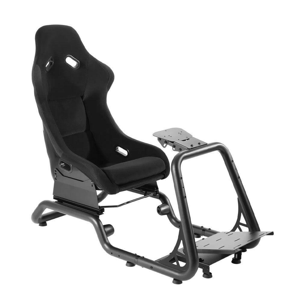 Asiento Macrotel MVLRS02-BS Simulador de carrera pro Negro-0