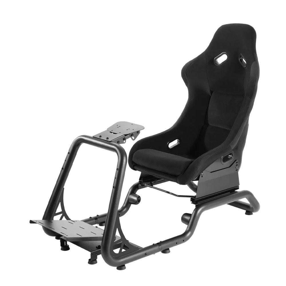 Asiento Macrotel MVLRS02-BS Simulador de carrera pro Negro-1